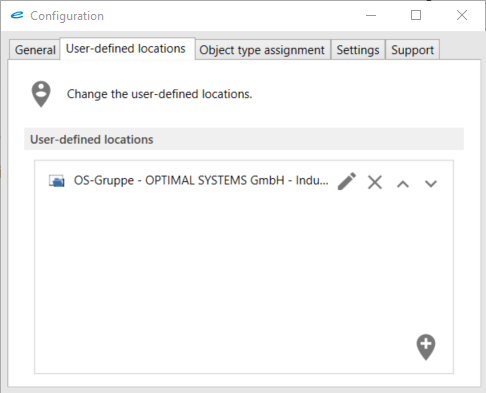 enaio® Outlook Add-In NG (filing locations)